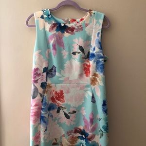 Donating Tonight! NWOT Calvin Klein Floral Dress